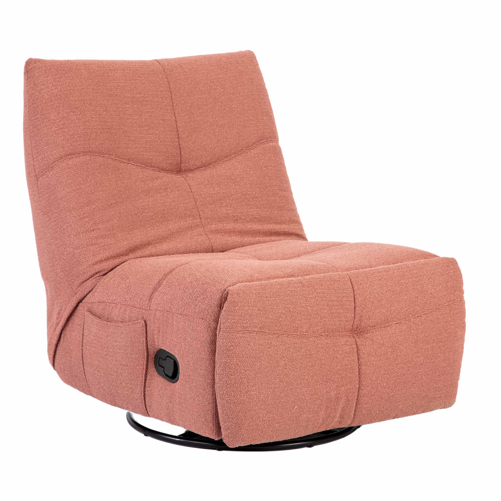 Relaxfauteuil Lazy | Draaibaar | Pink