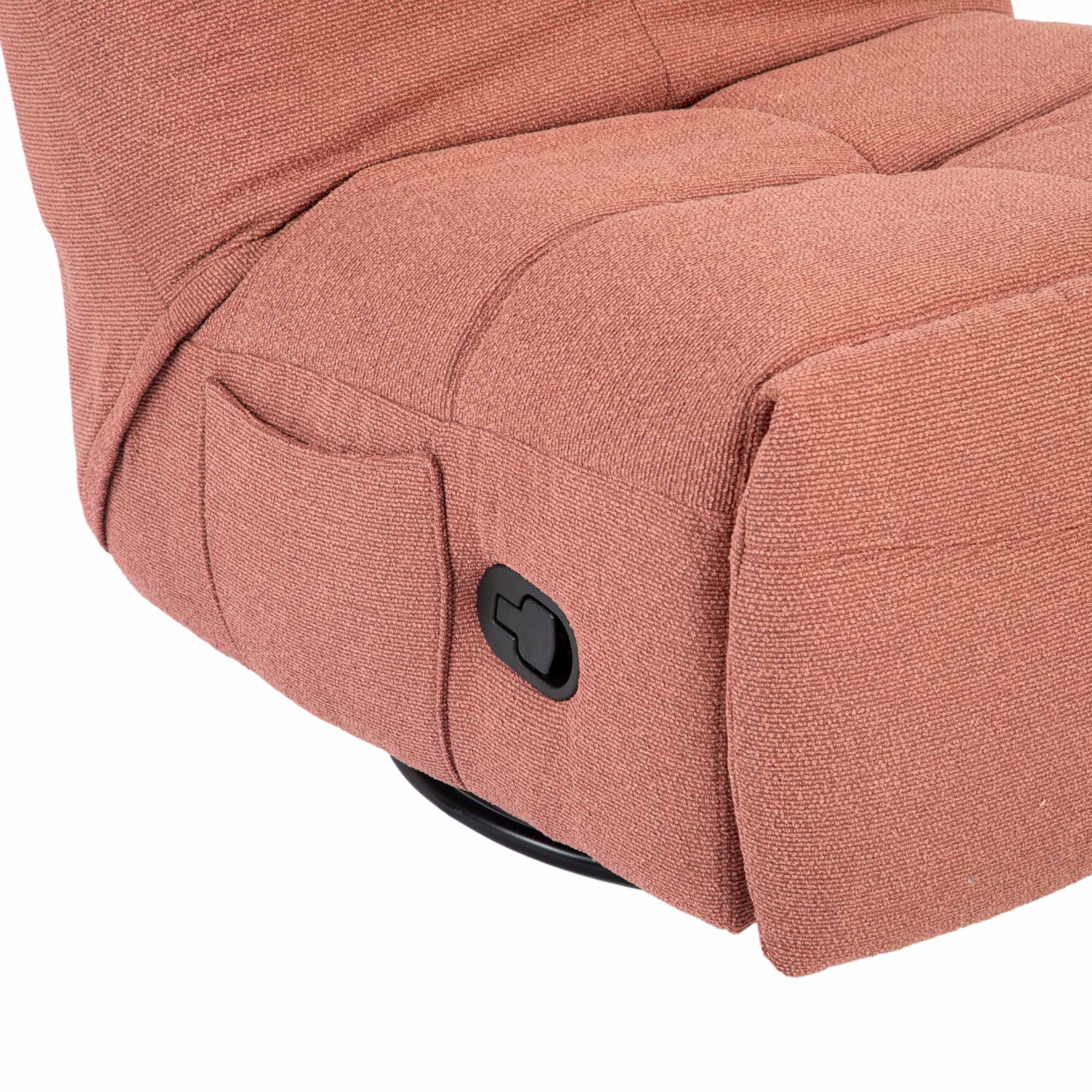 Relaxfauteuil Lazy | Draaibaar | Pink