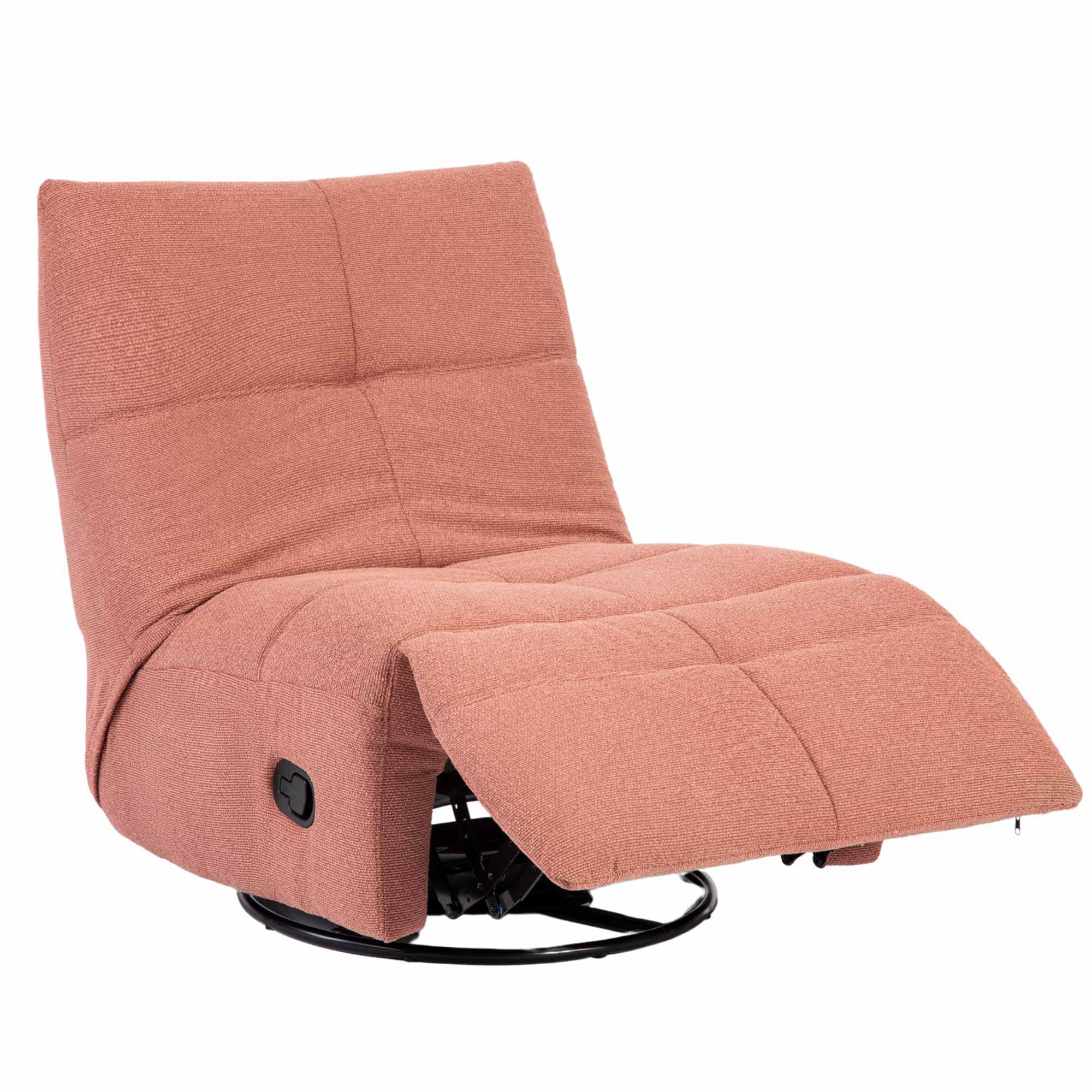 Relaxfauteuil Lazy | Draaibaar | Pink