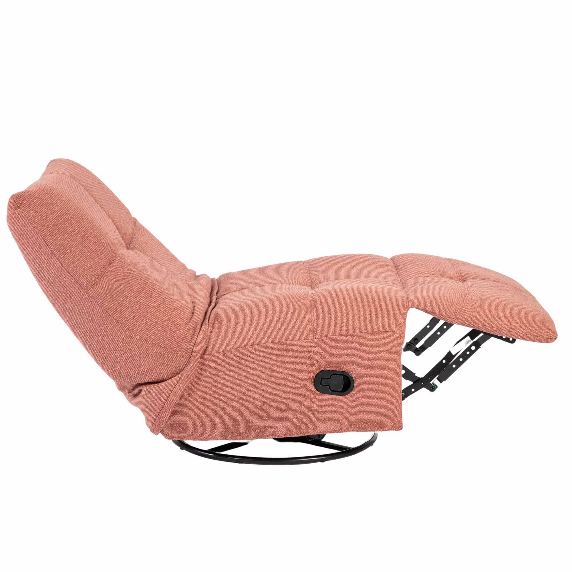 Relaxfauteuil Lazy | Draaibaar | Pink