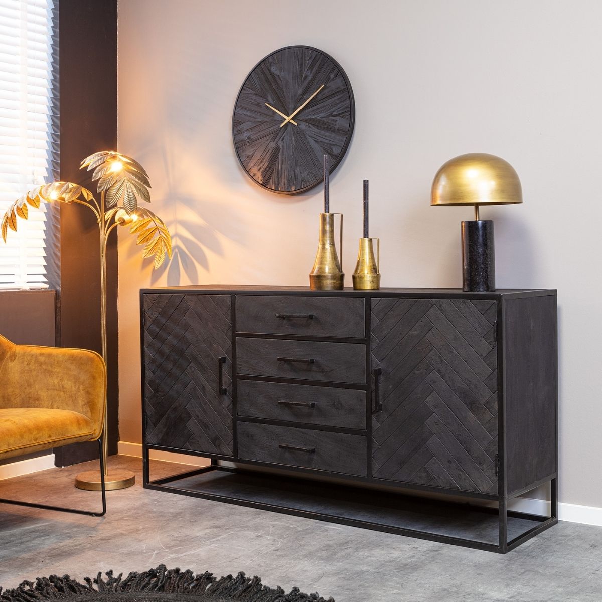 Dressoir Rambo I Black