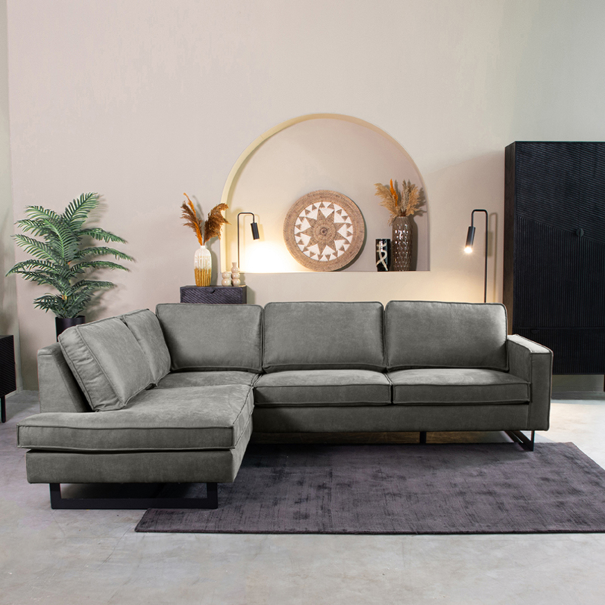 Bankstel Jane - Antraciet