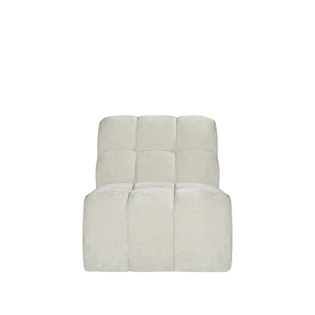 Bank Valentino 1,5-Zits Zonder Arm 73x98x83 cm