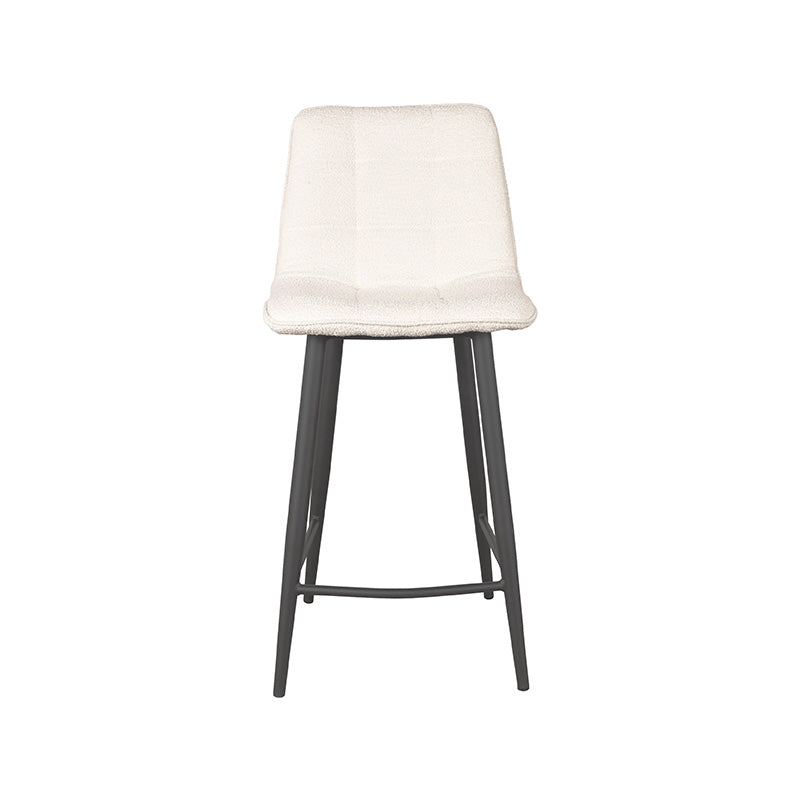 LABEL51 Barkruk Jelt - Ivory - Boucle - Zithoogte 65