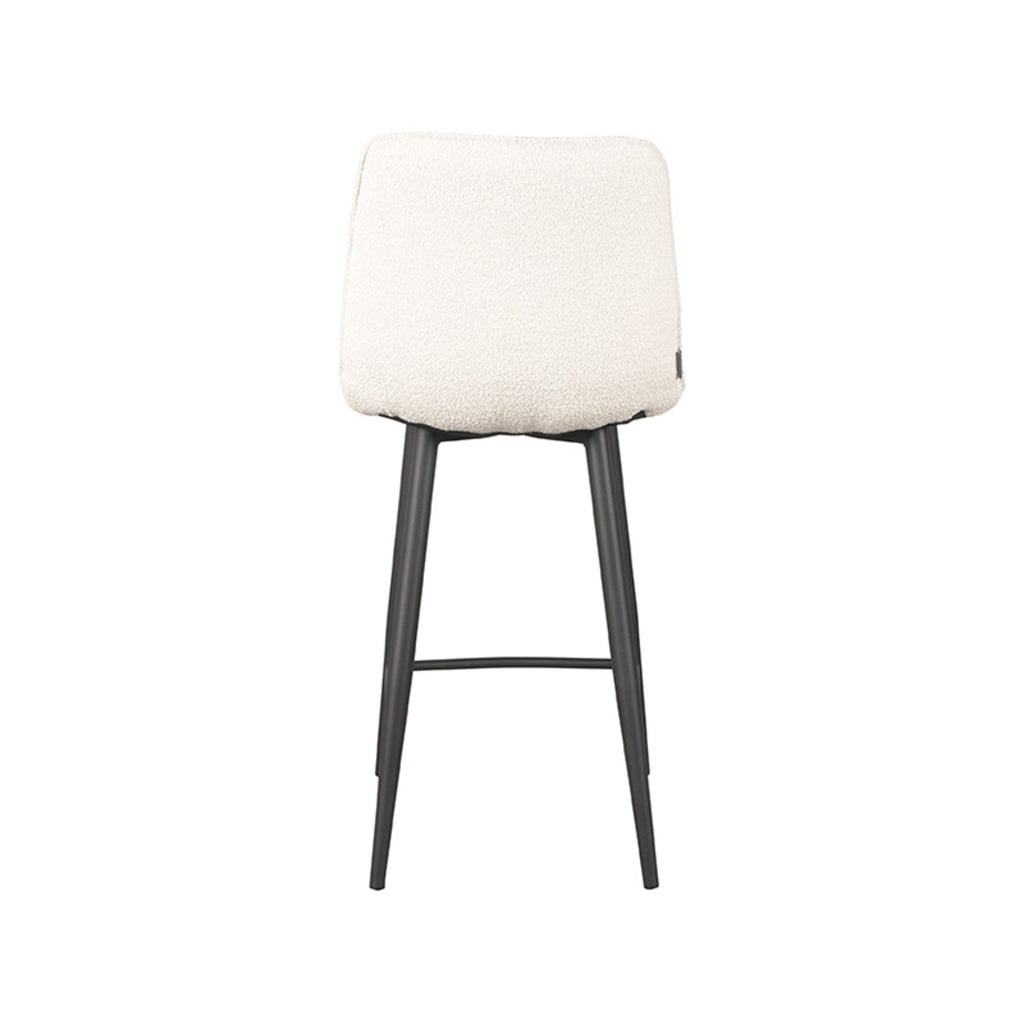 LABEL51 Barkruk Jelt - Ivory - Boucle - Zithoogte 65