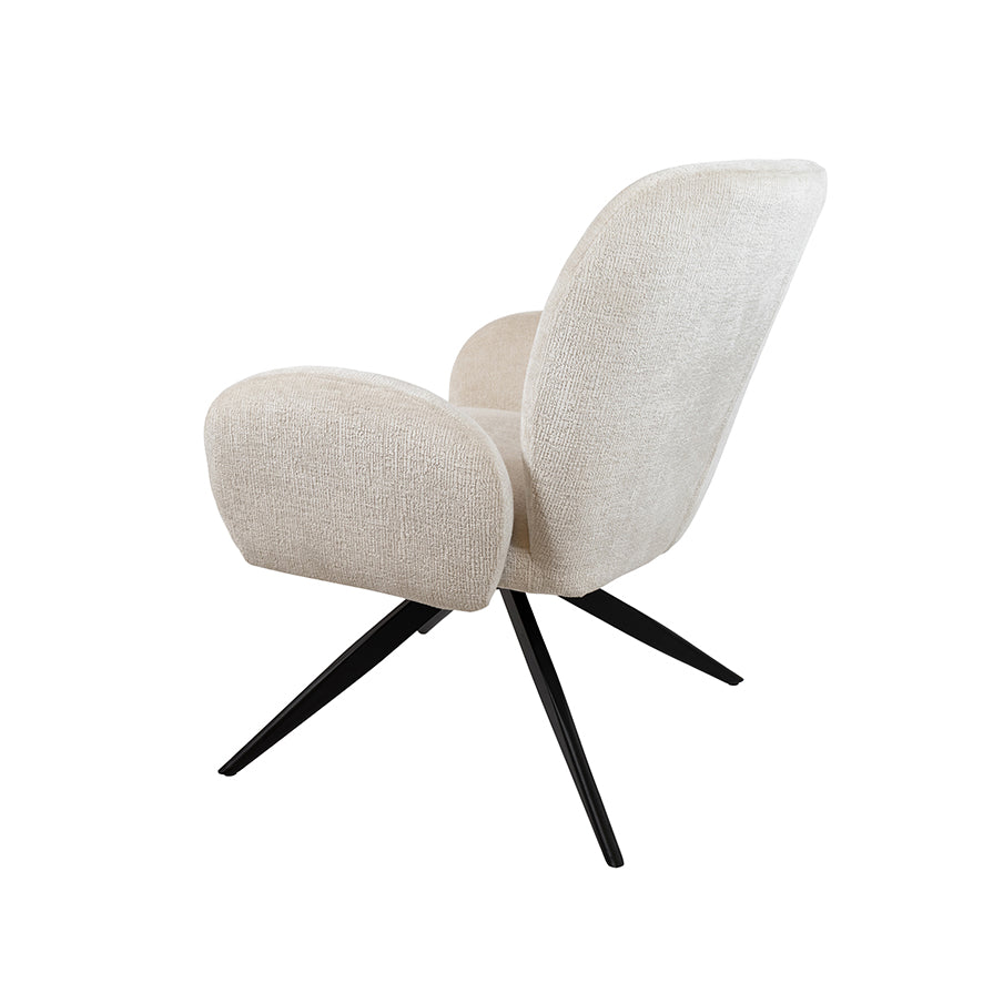 Bobby draaifauteuil 360 - Perfect Harmony - Ivory 02