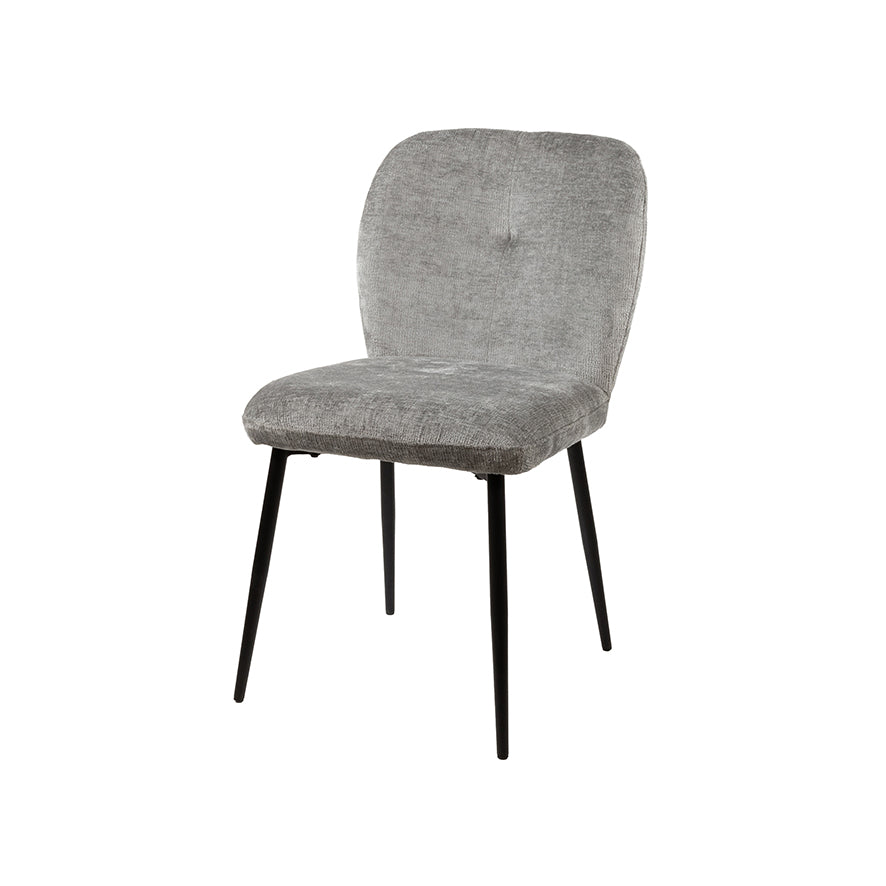 Bobby eetkamerstoel - zonder arm - Perfect Harmony - Light grey 85