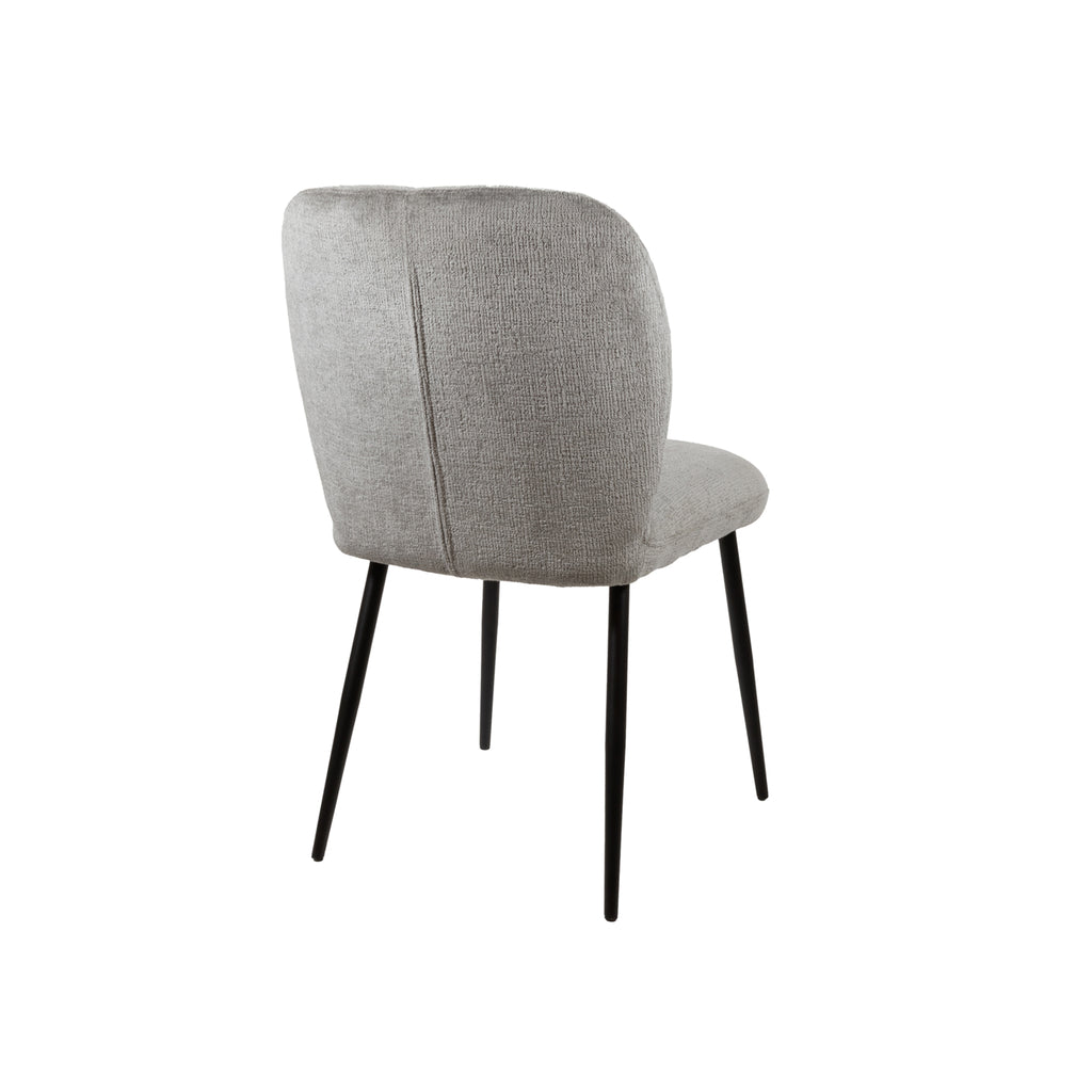 Bobby eetkamerstoel - zonder arm - Perfect Harmony - Light grey 85