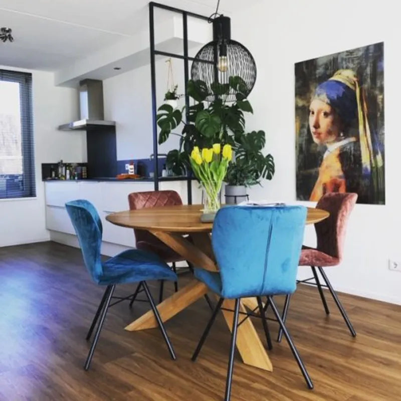 Eetkamerstoel Marieke - Petrol