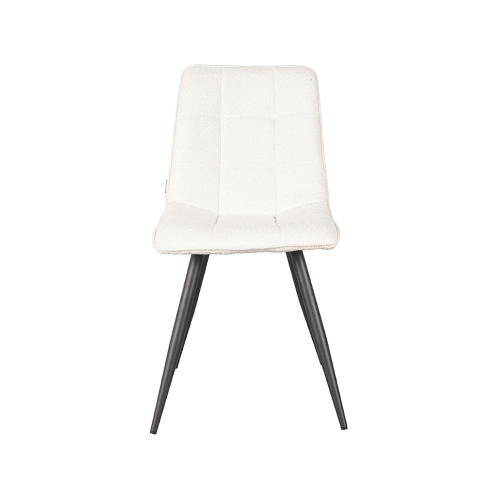 LABEL51 Eetkamerstoel Jelt - Ivory - Boucle