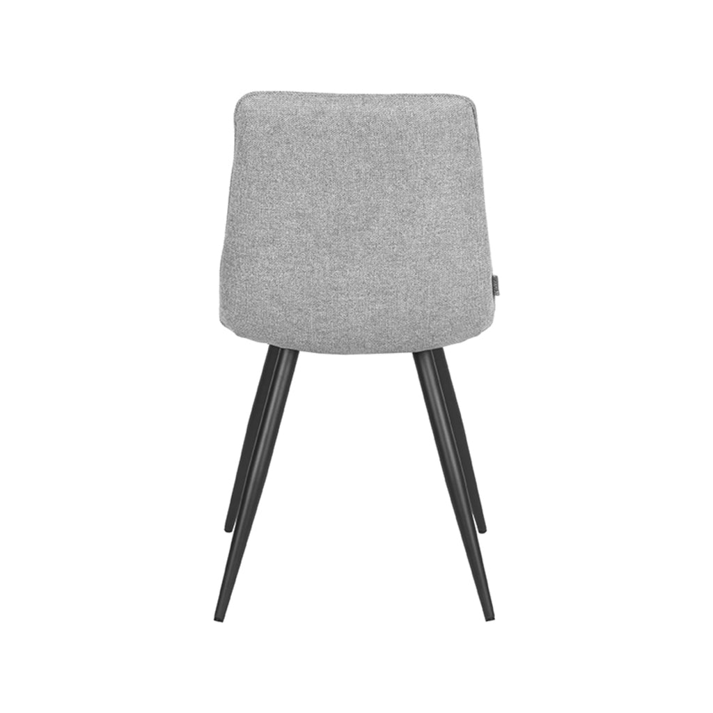 LABEL51 Eetkamerstoel Jelt - Zinc - Synthetisch