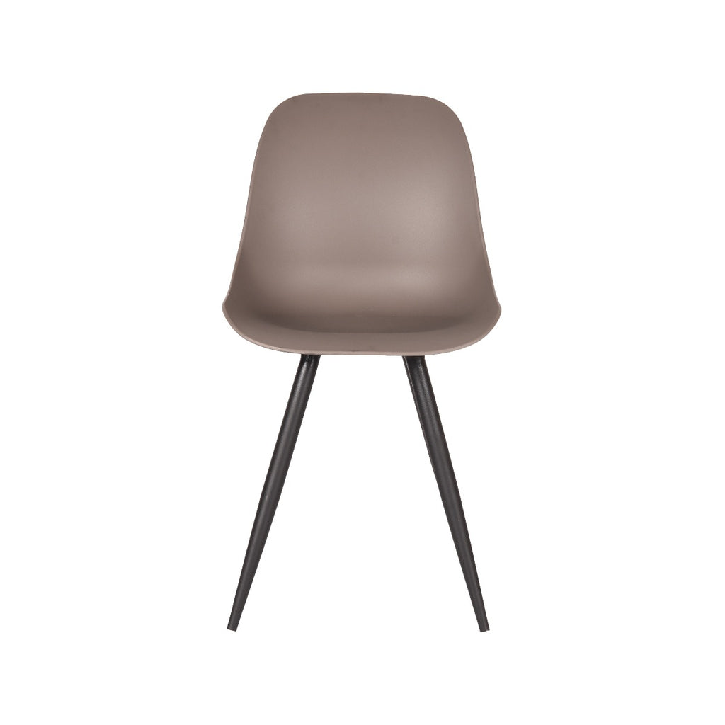 LABEL51 Eetkamerstoel Monza - Coffee - Kunststof