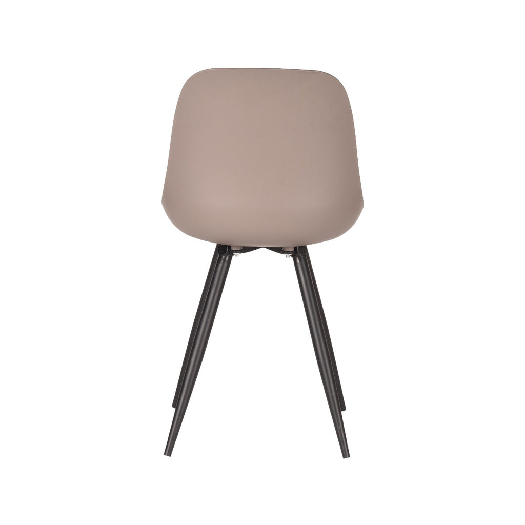 LABEL51 Eetkamerstoel Monza - Coffee - Kunststof