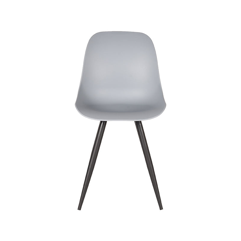 LABEL51 Eetkamerstoel Monza - Grijs - Kunststof