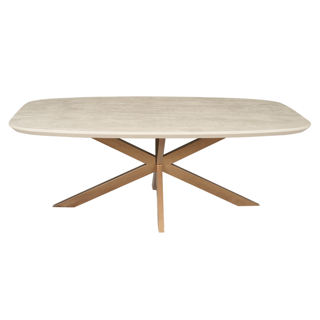 Eettafel Madison Sand | 200 cm | Deens Ovaal