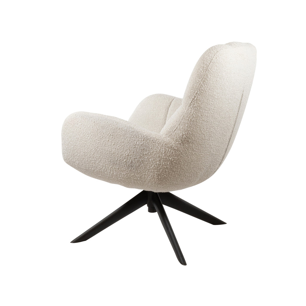 Elvis draaifauteuil 360 - Monet - Pearl 0855