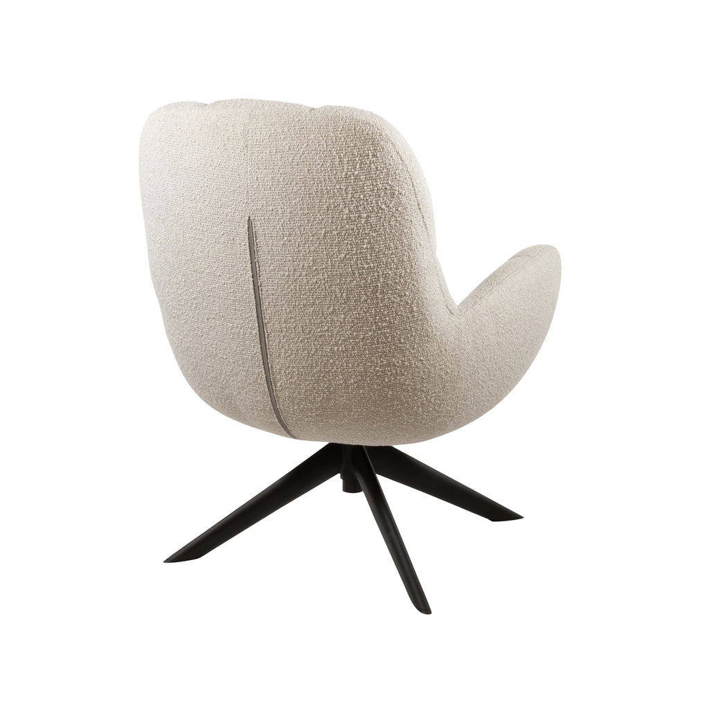 Elvis draaifauteuil 360 - Monet - Pearl 0855