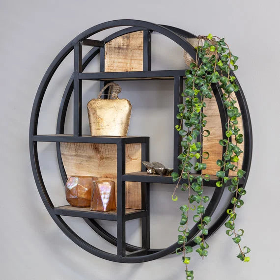 Wandrek rond | Mangohout 75cm