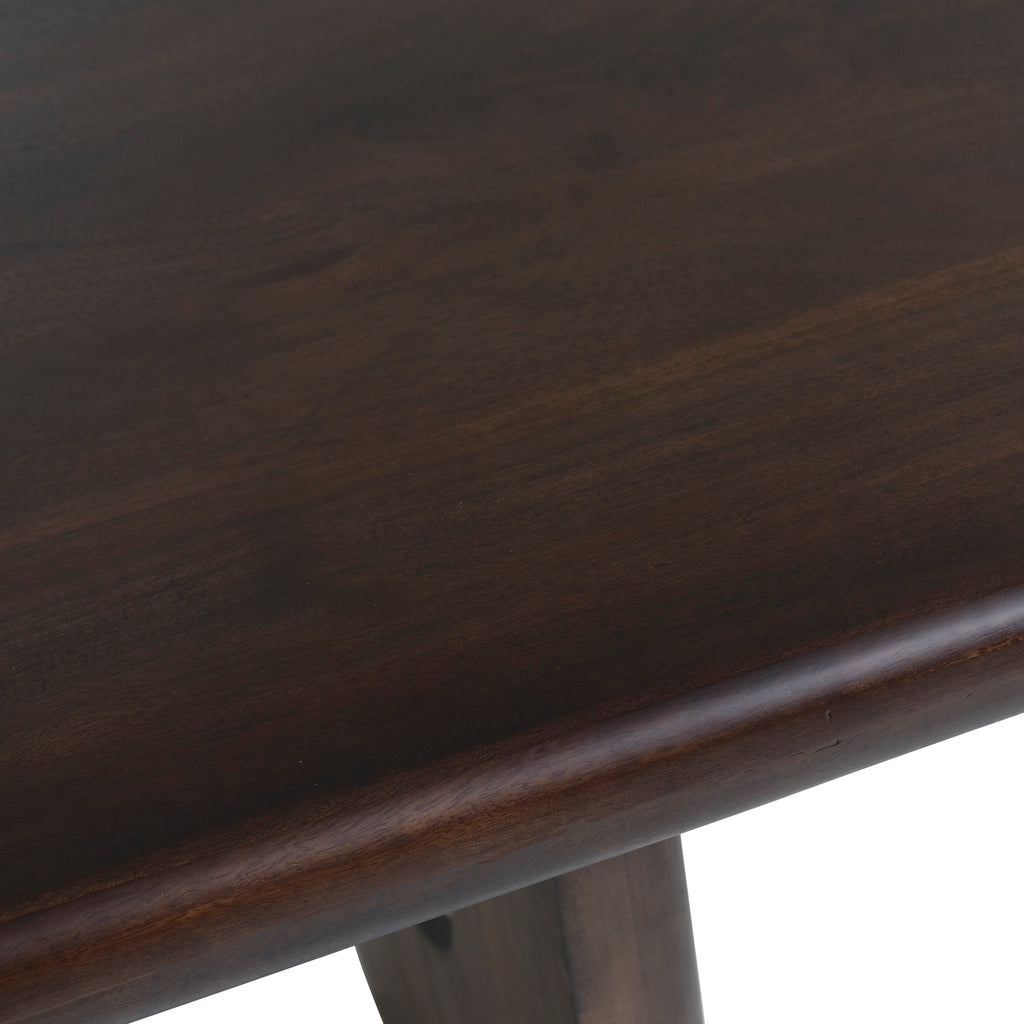 Eetkamertafel 200, Mango Brown Walnut