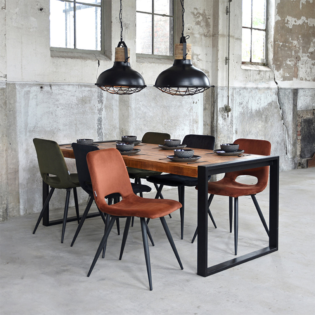 LABEL51 Hanglamp Grid - Zwart - Metaal - 52 cm