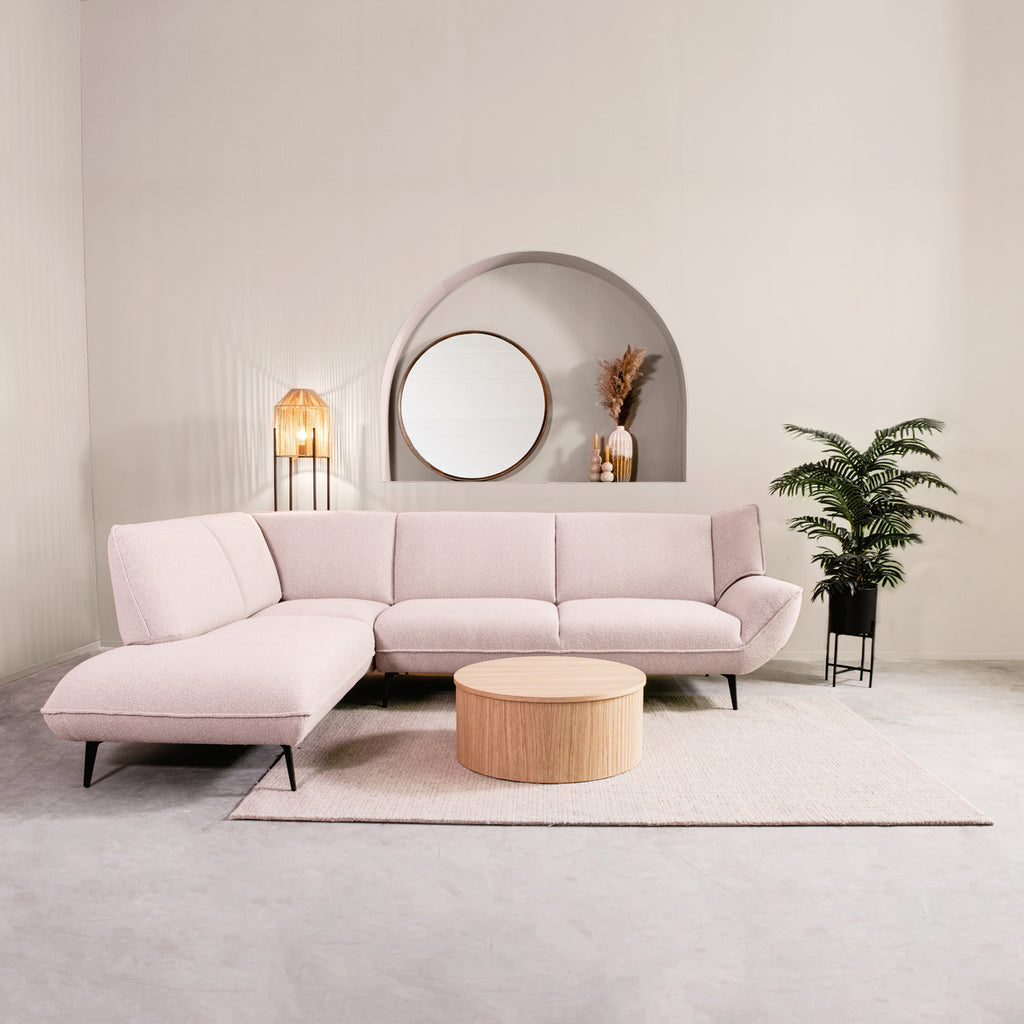 Hoekbank Pesaro Links 274x85-203x82 cm