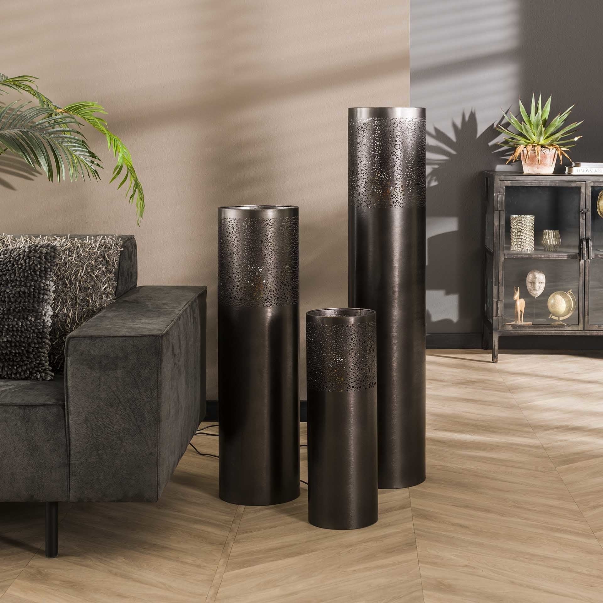 Vloerlamp I Ø25 cilinder I 90cm I Zwart