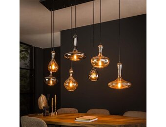 Hanglamp 4+3 I Karaf