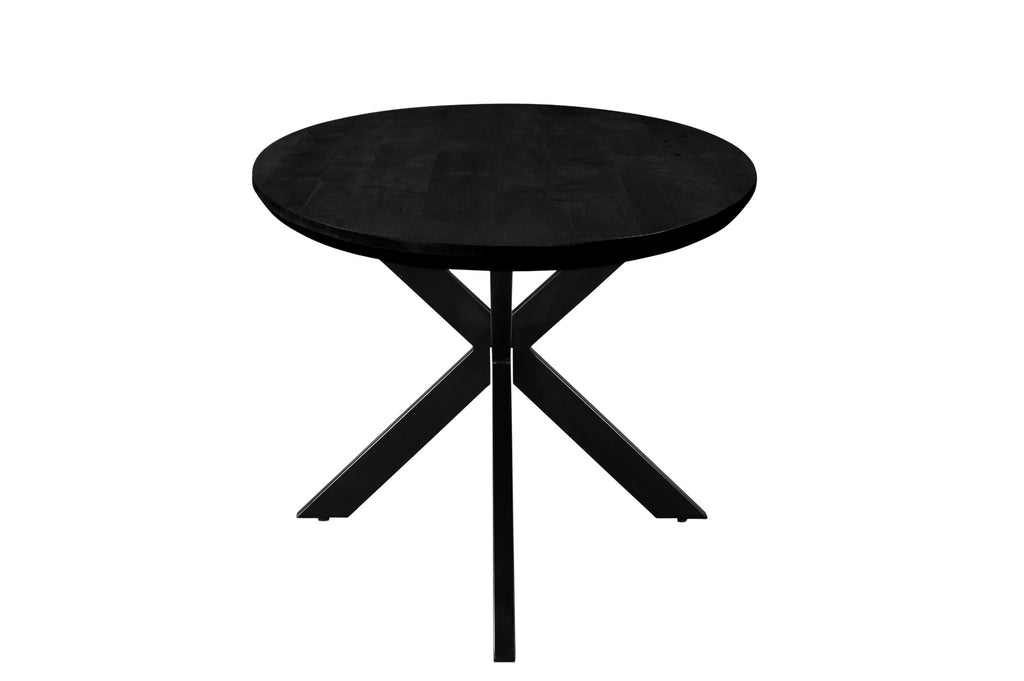 Jesper Oval Black 240 cm
