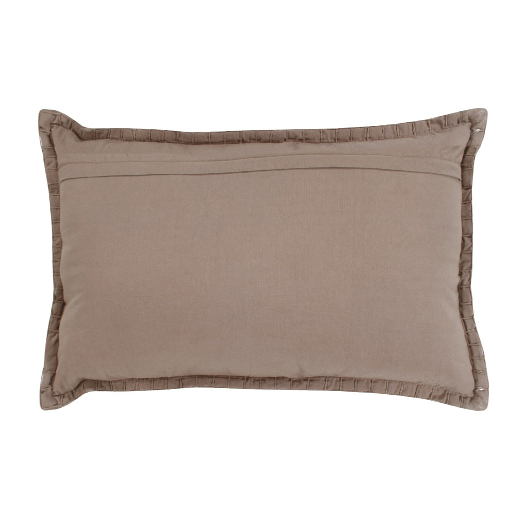 Kussen Stonewash beige 40x60 cm