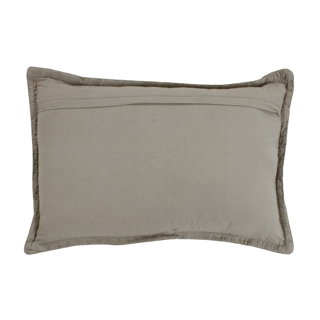 Kussen Stonewash groen 40x60 cm