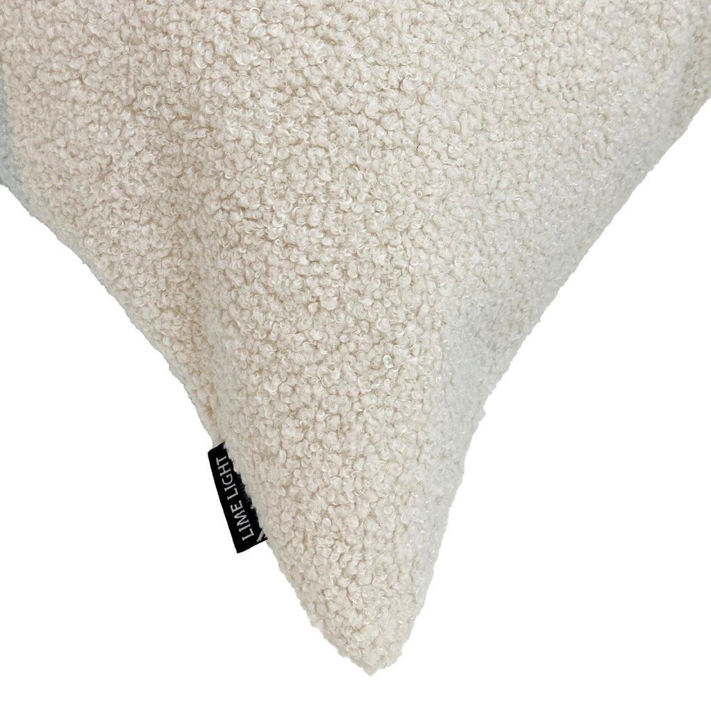 Kussen Teddy Offwhite 40x80 cm