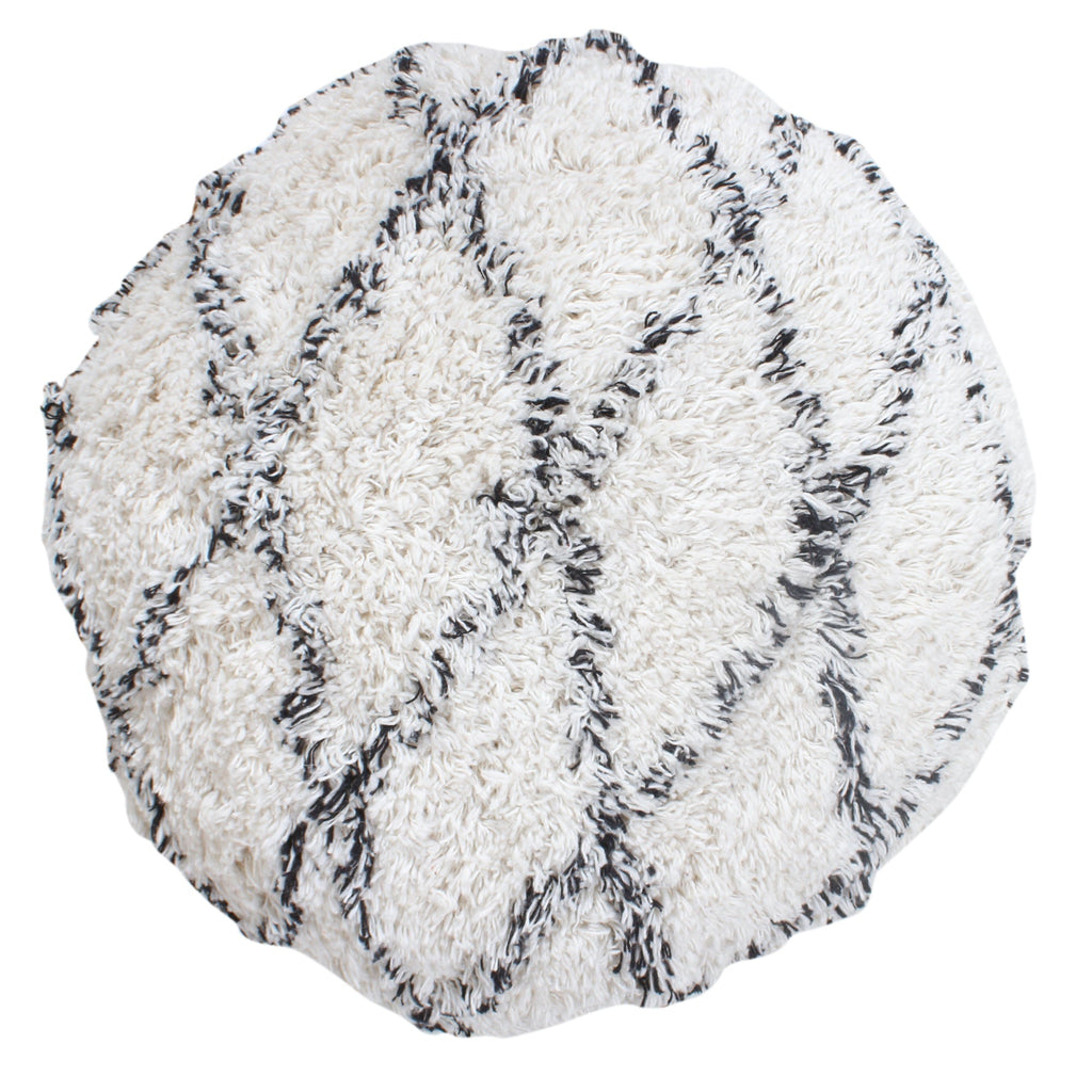 Kussen Wybert rond offwhite 40 cm