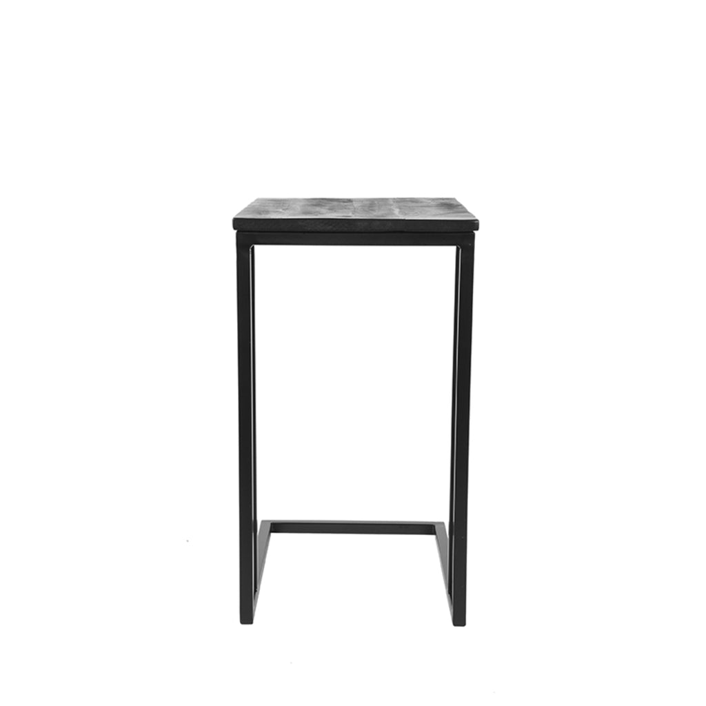 LABEL51 Bijzettafel Move - Zwart - Mangohout