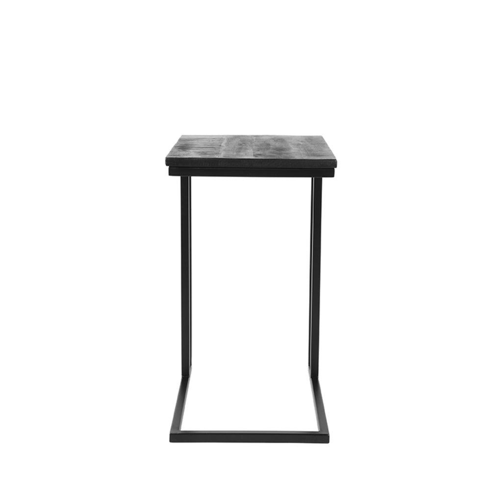 LABEL51 Bijzettafel Move - Zwart - Mangohout