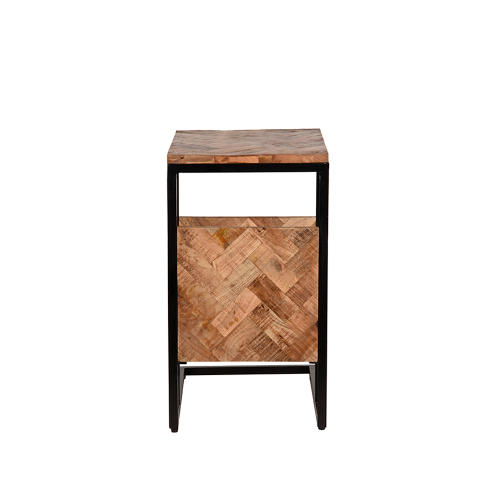 LABEL51 Bijzettafel Shift - Rough - Mangohout