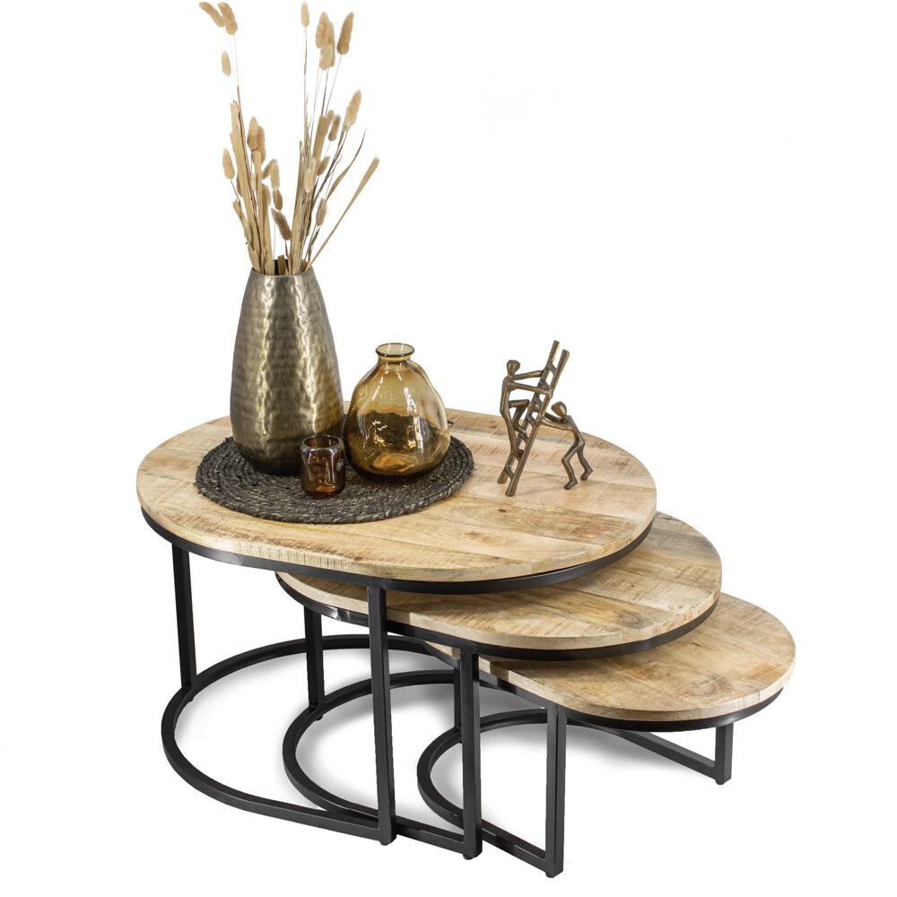 Salontafel Set I Lucca I 3-delig