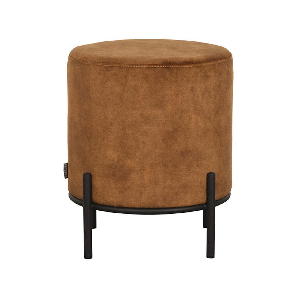 LABEL51 Poef Troy - Oker - Velours - M
