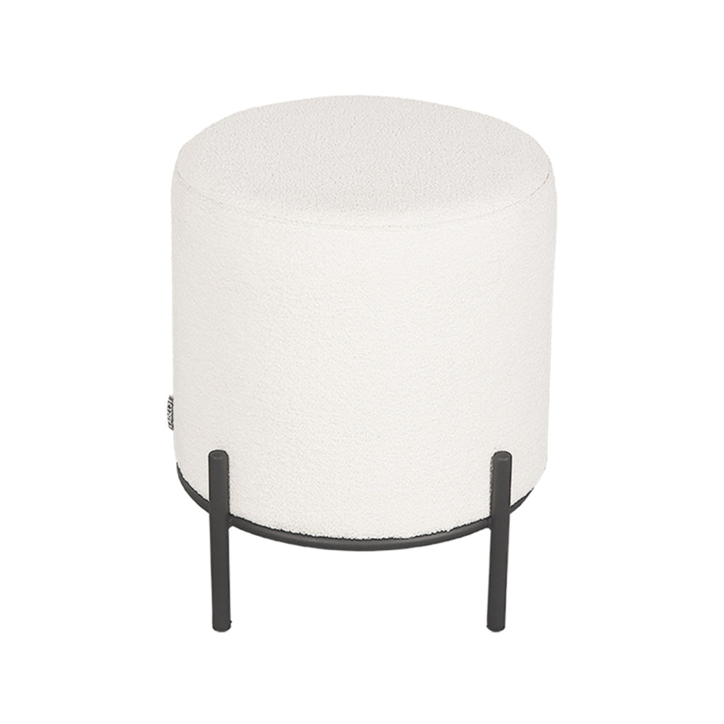 LABEL51 Poef Troy - Ivory - Boucle - M