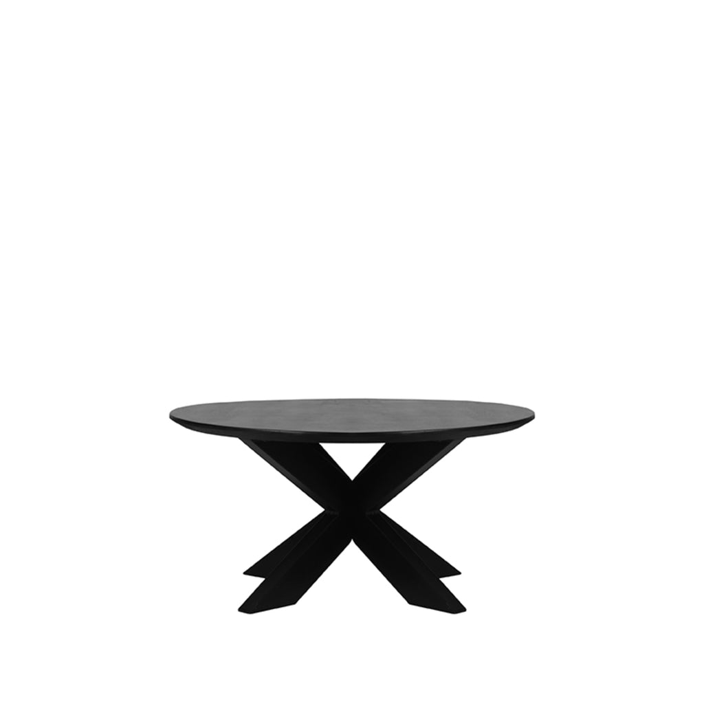 LABEL51 Salontafel Zico - Zwart - Mangohout