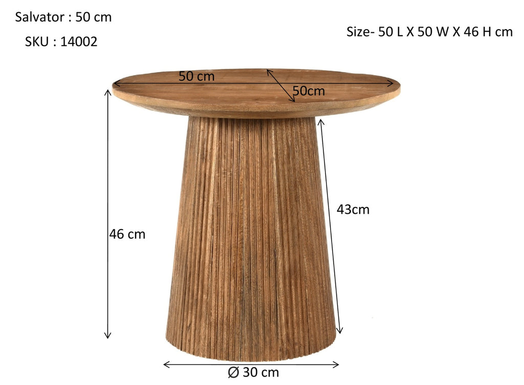 Salontafel Salvator I Ø50 cm