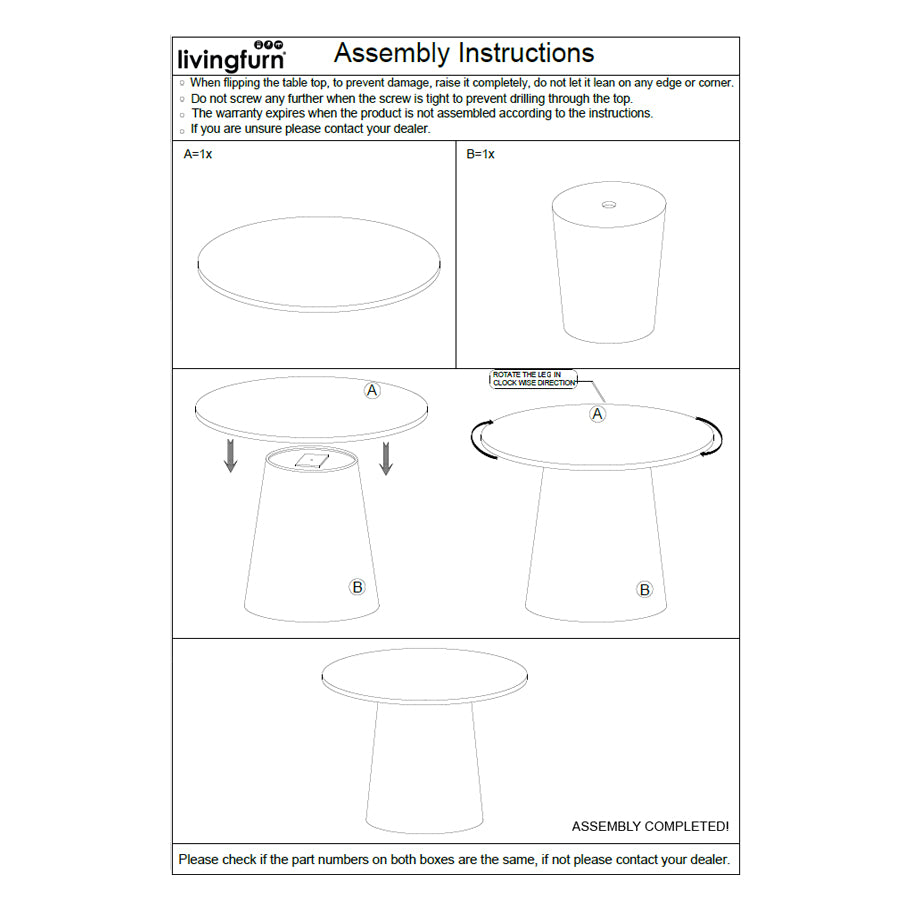 Valentino Round 130cm