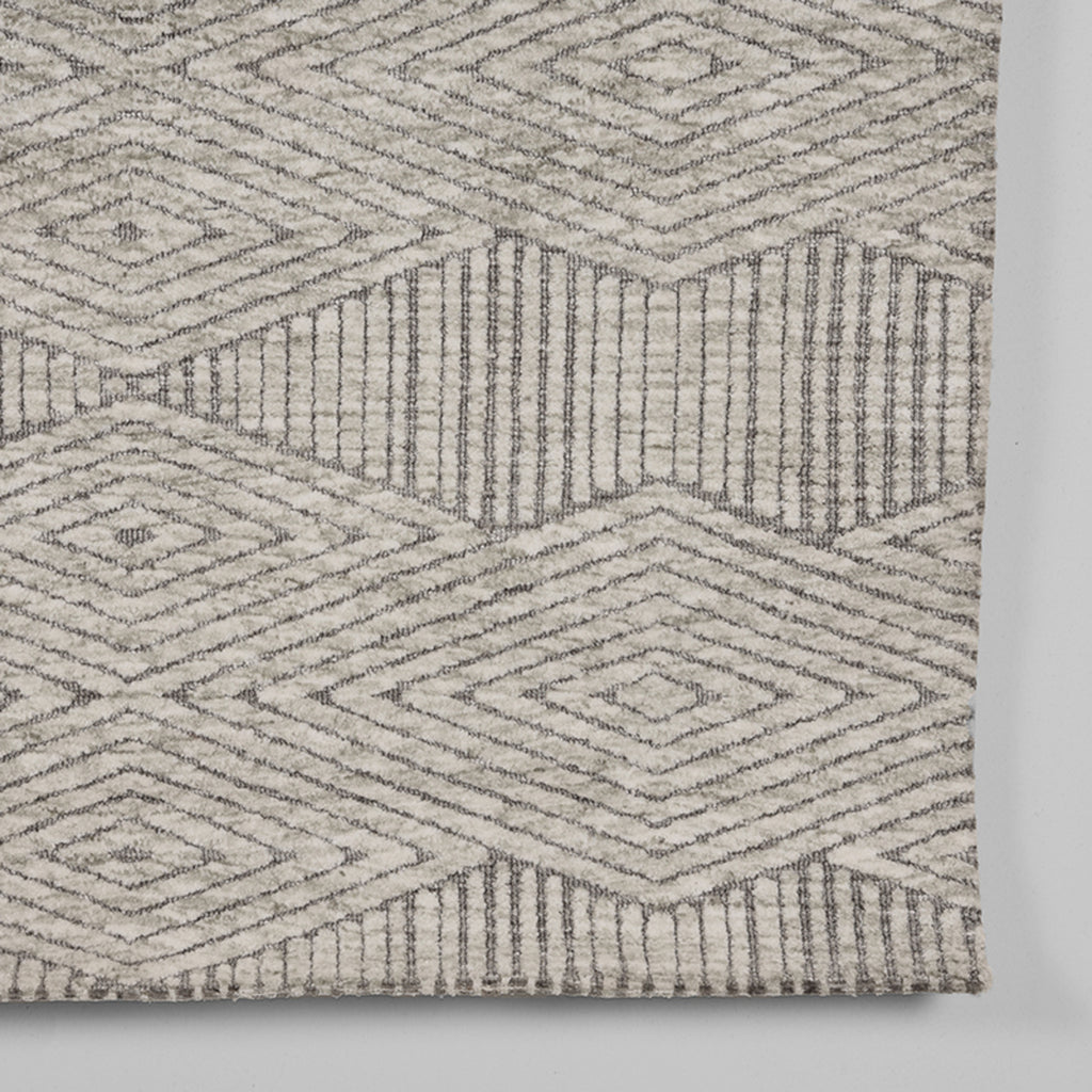 LABEL51 Vloerkleden Cosy - Grijs - Synthetisch