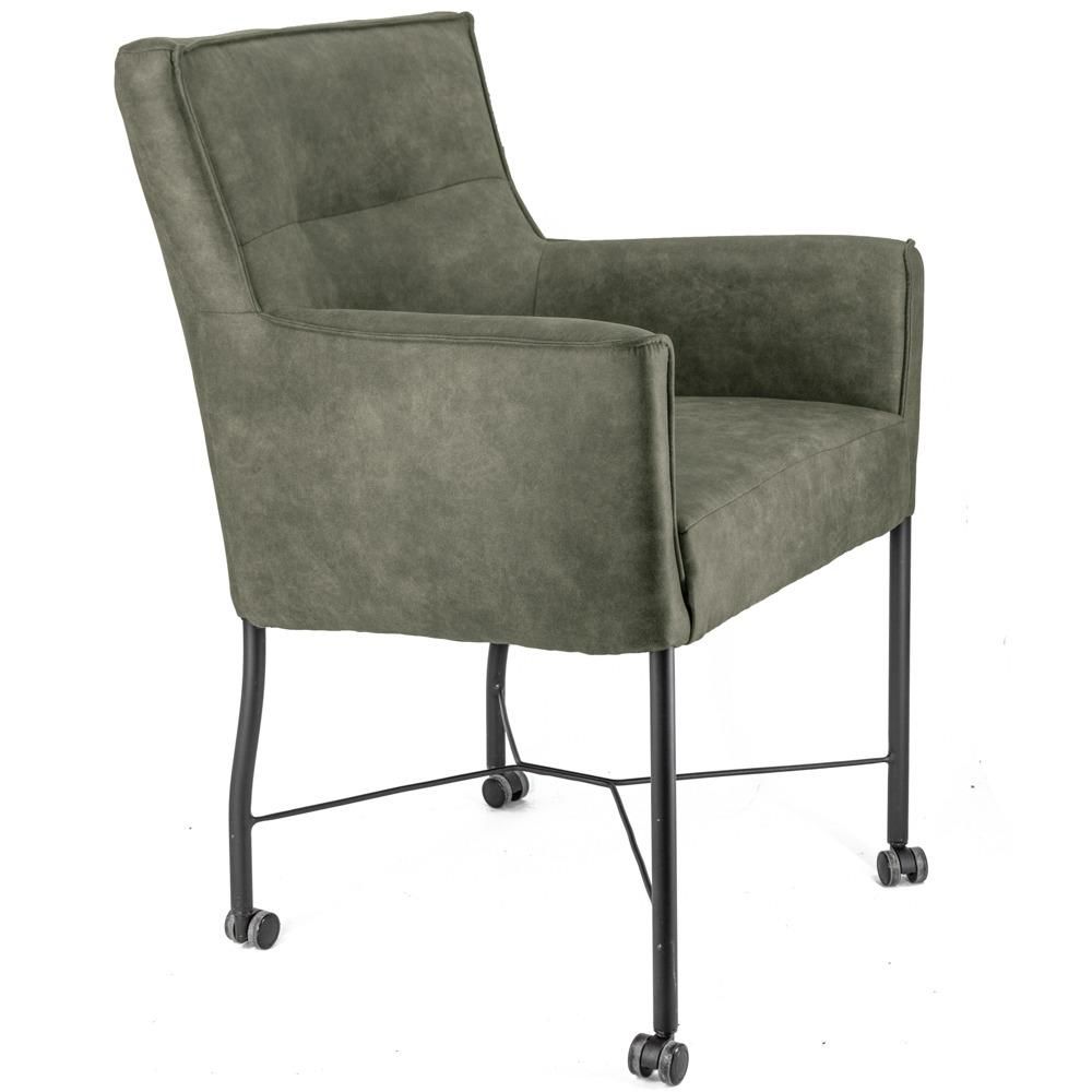 Eetkamerstoel London - Groen