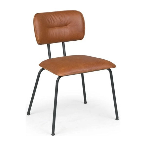 Lederen stoelen