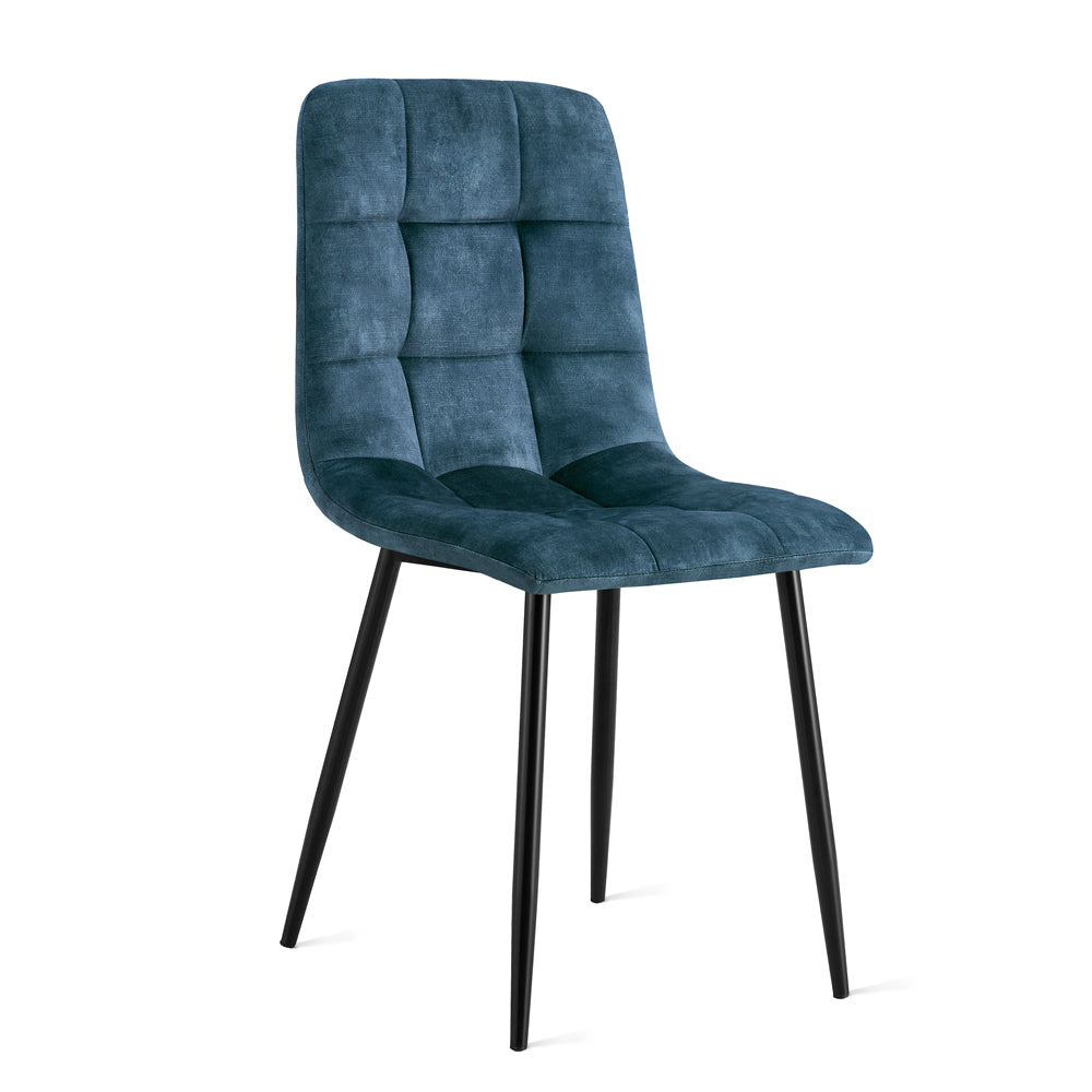 Eetkamerstoel Yerevan Velvet Petrol van Multifurn