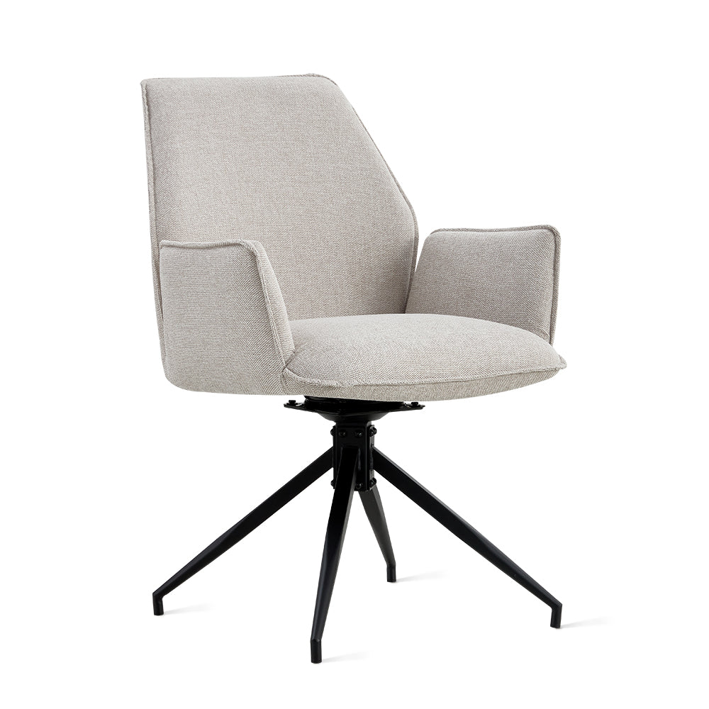 Eetkamerstoel Jill - Linnen Beige – foto 4