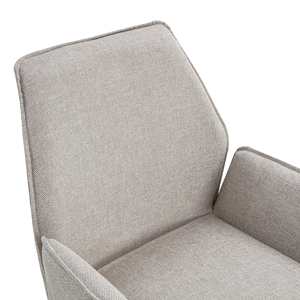 Eetkamerstoel Jill - Linnen Beige – foto 8
