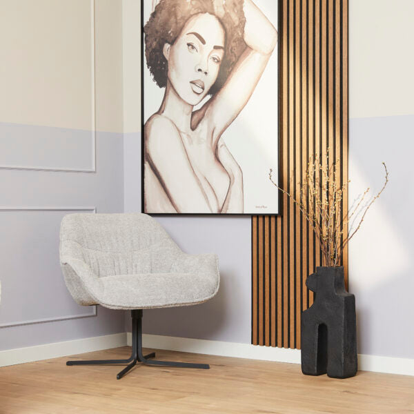 Fauteuil Mila | Dark Grey