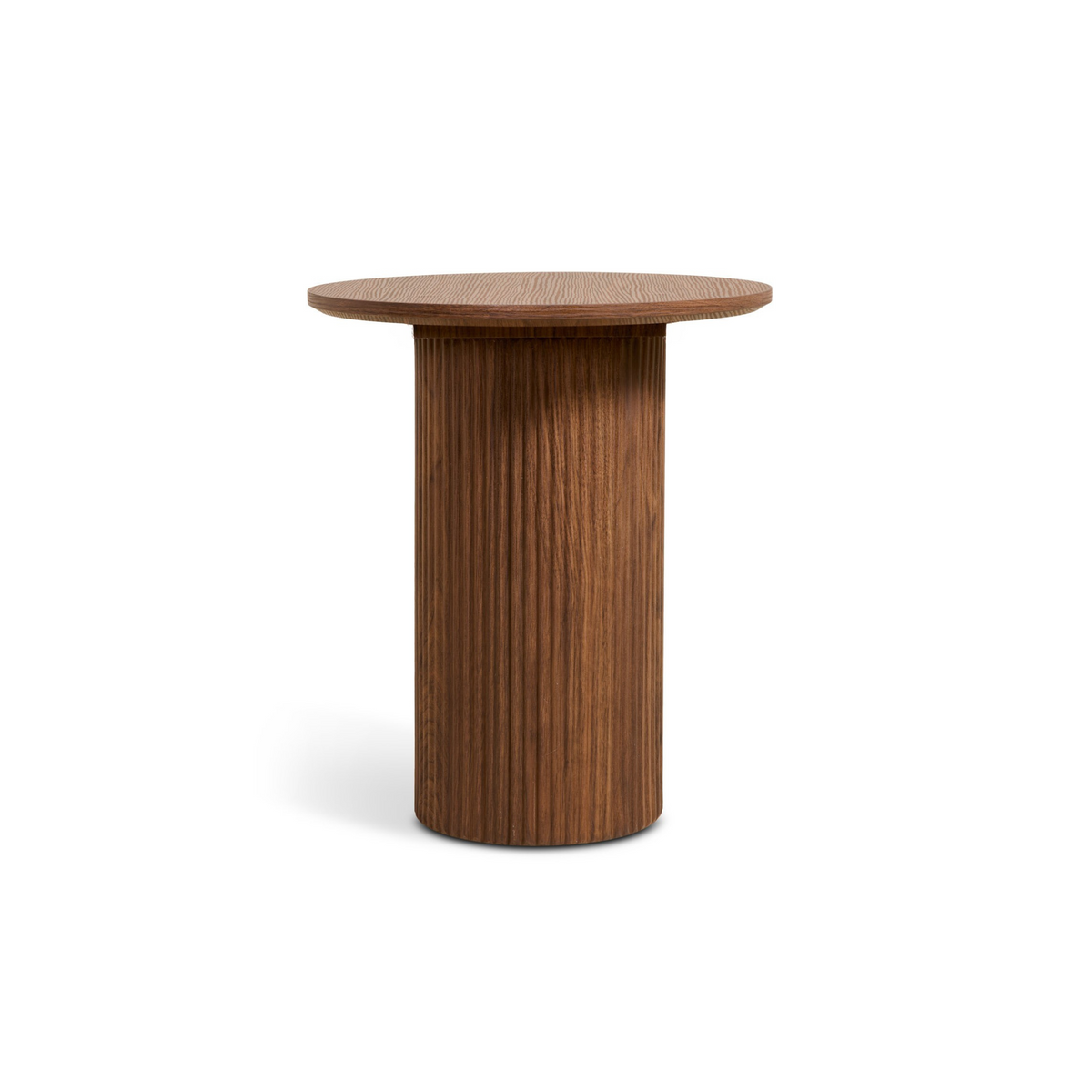 Bijzettafel Nora - Ø40cm Walnoot