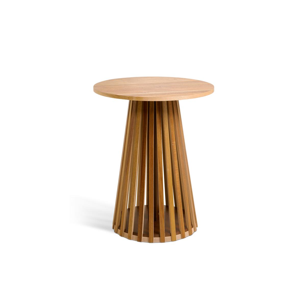 Bijzettafel Phiel - Naturel Ø 40 cm